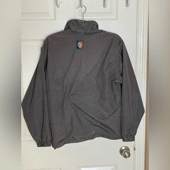 Sunice Golf Jacket Pull Over Long Sleeve 1/3 Zip Wind Breaker Mesh Lined Size S  - Picture 6 of 11